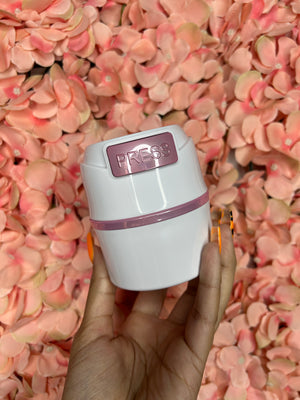 Glue Storage Container Eyelash Extensions Sealed Lash Glue Holder Adhesive Jar Stand Tank Sealed for Women